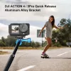 PULUZ PU768B Cage Rail für DJI Osmo Action 5 Pro / 4, horizontal und vertikal