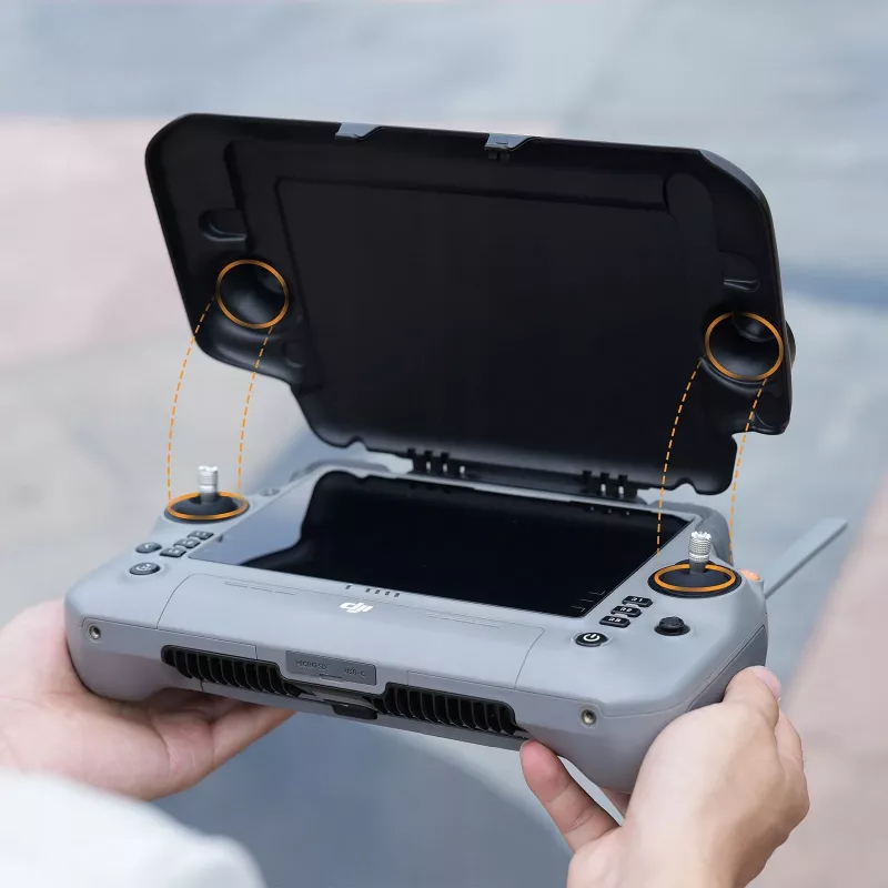 SUNNYLIFE Sonnenblende + Silikonhülle für DJI RC Plus 2 Fernbedienung YK05-D
