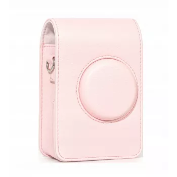LOVEINSTANT Case Pouch Bag Cover für Fujifilm Instax Mini Evo Pink Vertikal