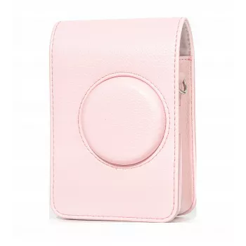 LOVEINSTANT Case Pouch Bag Cover für Fujifilm Instax Mini Evo Pink Vertikal