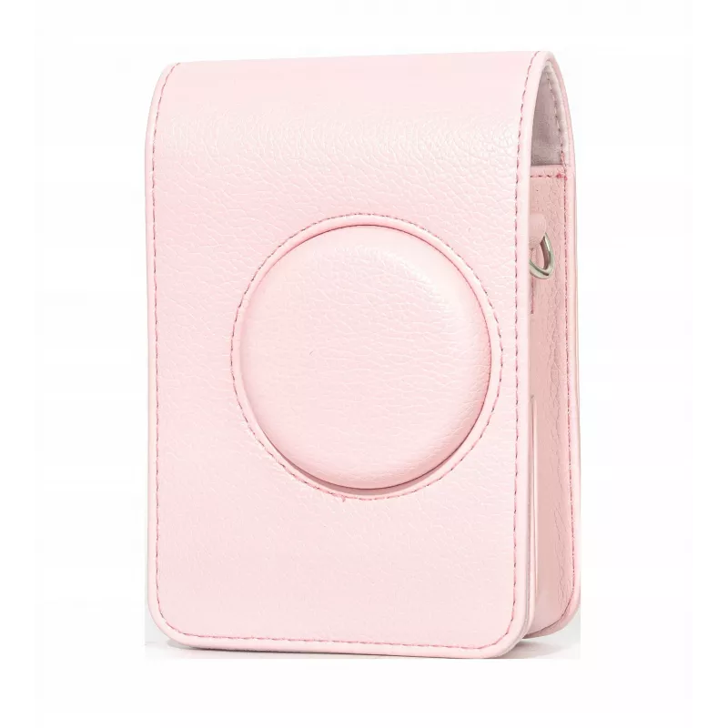 LOVEINSTANT Case Pouch Bag Cover für Fujifilm Instax Mini Evo Pink Vertikal