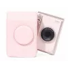 LOVEINSTANT Case Pouch Bag Cover für Fujifilm Instax Mini Evo Pink Vertikal