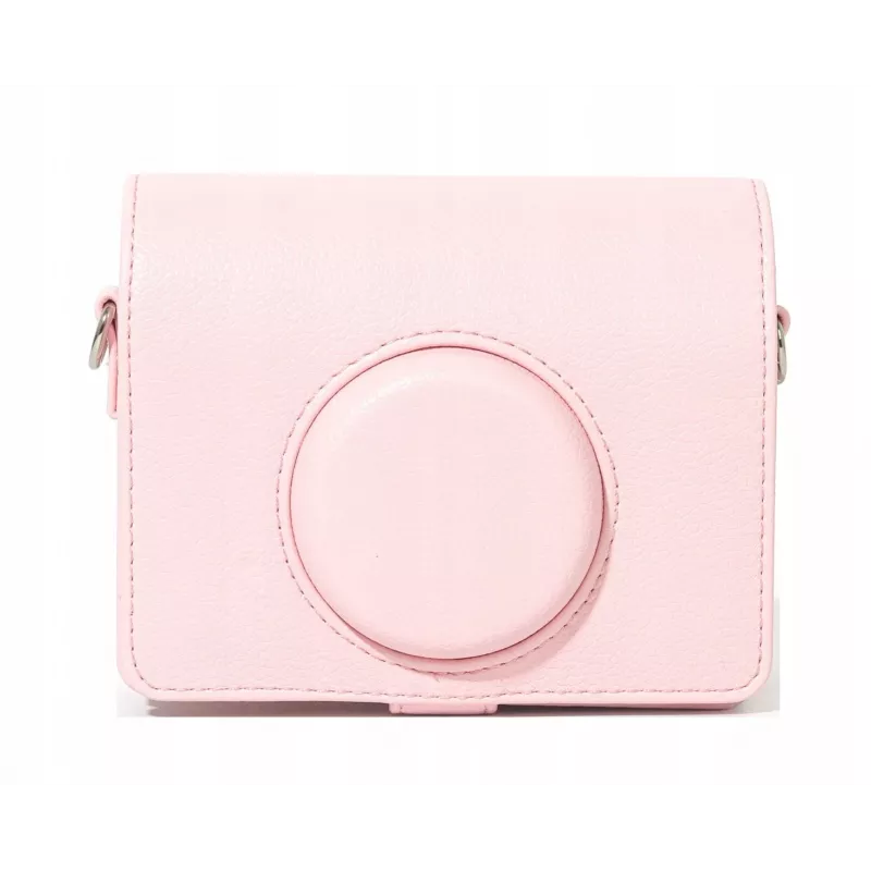 LOVEINSTANT Protective Case Bag for Fujifilm Instax Mini Evo - Pink / Horizontal