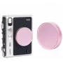 LOVEINSTANT Schutzkappe für Objektiv für Fujifilm Instax Mini Evo - Pink
