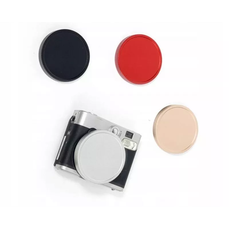 LOVEINSTANT Schutzobjektivdeckel für Fujifilm Instax Mini 90 - Rot