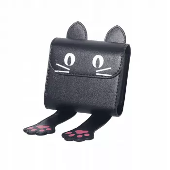 LOVEINSTANT Tasche für Instax Square Mini Fotos, passend für Fuji SQ1 SQ6 99 41 40 12 11, Black Cat