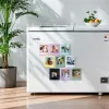 LOVEINSTANT Magnetischer Bilderrahmen-Set 7x Rahmenmagnet für Polaroid I-Type 600 SX-70 Schwarz
