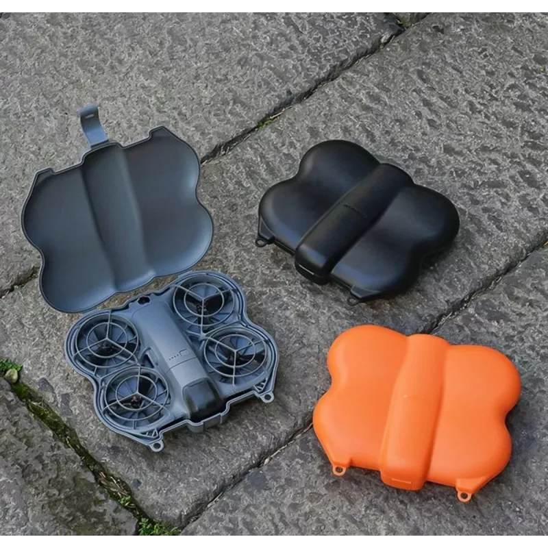 SUNNYLIFE Hartschalen-Schutzkoffer für DJI Neo 2 Drohne - Orange