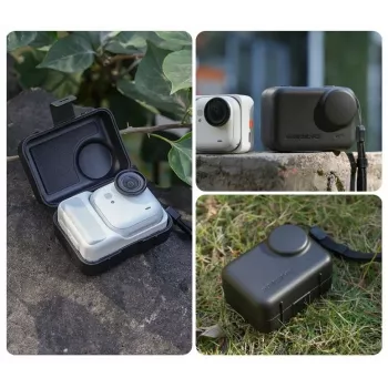 SUNNYLIFE Hartschalenetui für Insta360 GO Ultra Kamera - Schwarz (GU-SN135-D)