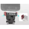SUNNYLIFE Magnetic Quick Release Mount mit Kaltgerätestecker und 1/4 Zoll Gewinde für DJI Osmo Action 5 Pro / 4 / 3 / 2 - Schwarz