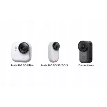 SUNNYLIFE Magnetic Mount Holder für DJI Osmo Nano Insta360 Go Ultra 3 3s / Mj120-gy