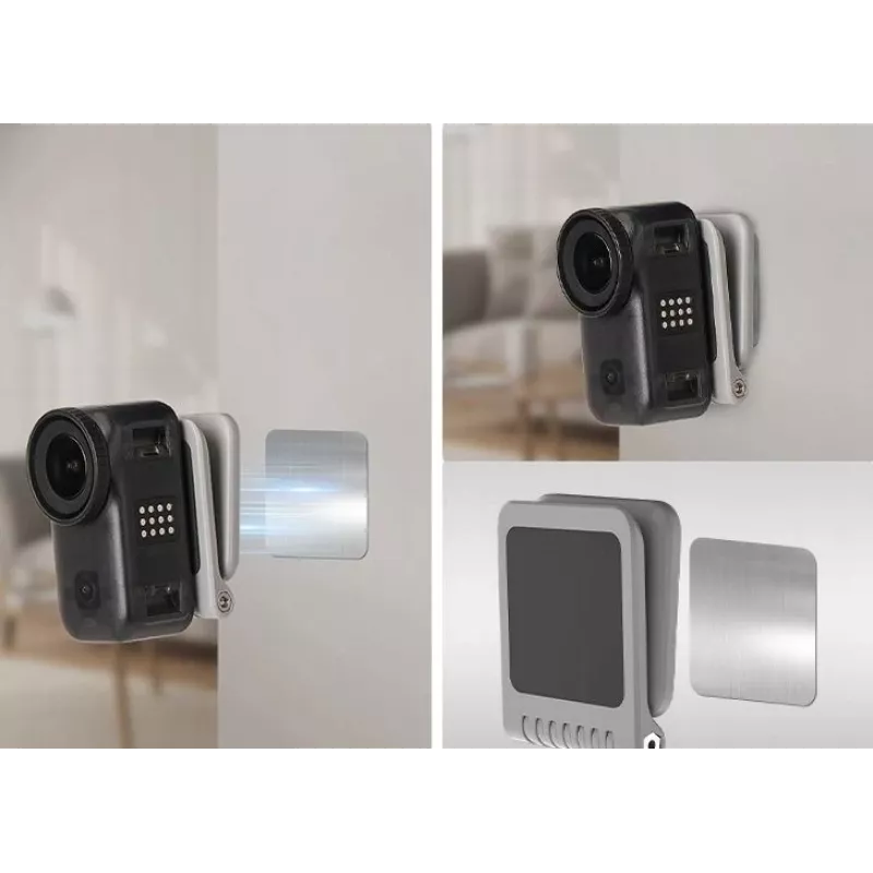 SUNNYLIFE Magnetic Mount Holder für DJI Osmo Nano Insta360 Go Ultra 3 3s / Mj120-gy