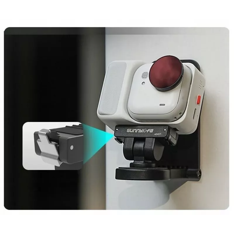 SUNNYLIFE Magnetic Quick Release Mount mit 1/4 Zoll Gewinde für Insta360 GO Ultra / GU-AD137-D