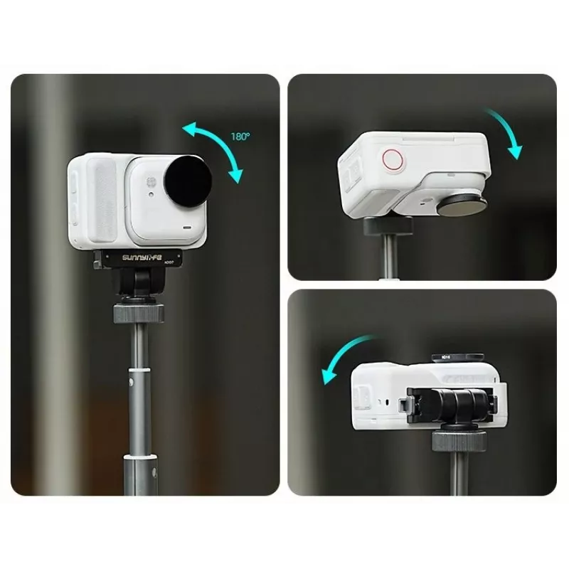 SUNNYLIFE Magnetic Quick Release Mount mit 1/4 Zoll Gewinde für Insta360 GO Ultra / GU-AD137-D