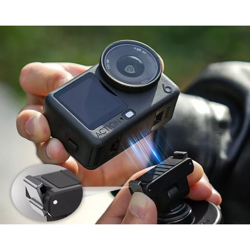 SUNNYLIFE Quick Release Mount 1/4 inch mit Magnetfuß für DJI Osmo Nano / DJI Action 6 / DZ-141-D