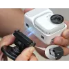 SUNNYLIFE Magnetic Quick Release Mount mit 1/4 Zoll Basis für Insta360 GO Ultra / Dz-143-d