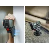 SUNNYLIFE Magnetic Quick Release Mount 1/4 inch Base for DJI Osmo Action 5 Pro 4 3 2 / Insta360 - Black