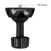 PULUZ 75mm Bowl Tripod Adapter mit 1/4 Zoll und 3/8 Zoll Gewinde, Schwarz (PU3503)