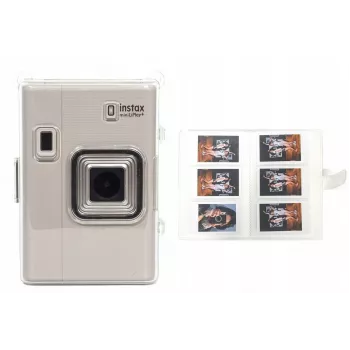 LOVEINSTANT Case und Fotoalbum für Fujifilm Instax Mini LiPlay - Schwarz
