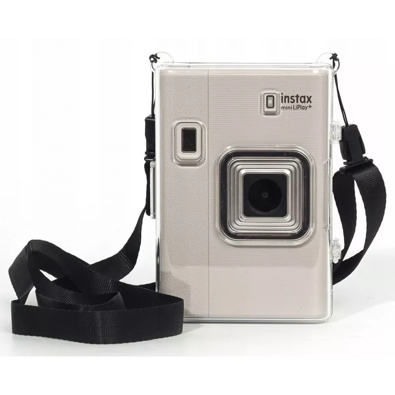 LOVEINSTANT Case und Fotoalbum für Fujifilm Instax Mini LiPlay - Schwarz