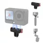 PULUZ Magnetischer Schnellspann-Montageadapter für DJI Osmo Action 6 / Nano / GoPro Halterung PU1070B