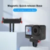PULUZ Magnetischer Schnellspann-Montageadapter für DJI Osmo Action 6 / Nano / GoPro Halterung PU1070B