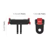 PULUZ Magnetischer Schnellspann-Montageadapter für DJI Osmo Action 6 / Nano / GoPro Halterung PU1070B