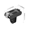 PULUZ Magnetic Quick Release Mount mit GoPro-Halterung für DJI Osmo Action 6 / Nano / Puluz / PU1079B