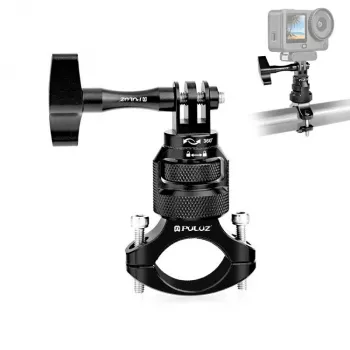 PULUZ PU796B 360° Lenkerhalterung für Motorrad/Fahrrad für GoPro SJCAM Xiaomi DJI