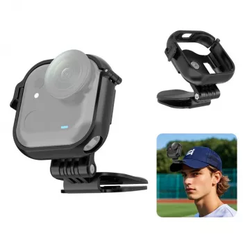 PULUZ PU1089B Hut-Clip-Halterung für Insta360 GO Ultra