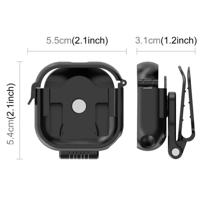 PULUZ PU1089B Hut-Clip-Halterung für Insta360 GO Ultra