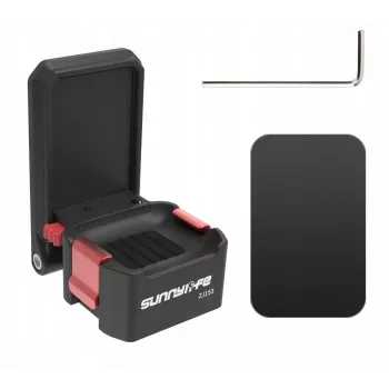 SUNNYLIFE Magnetic Mount Adapter 1/4 inch für DJI Osmo Pocket 3 - Schwarz