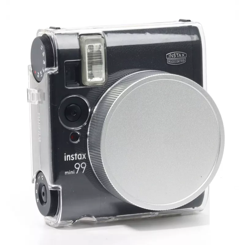 LOVEINSTANT Schutzobjektivdeckel für Fujifilm Instax Mini 99 Kamera - Silber