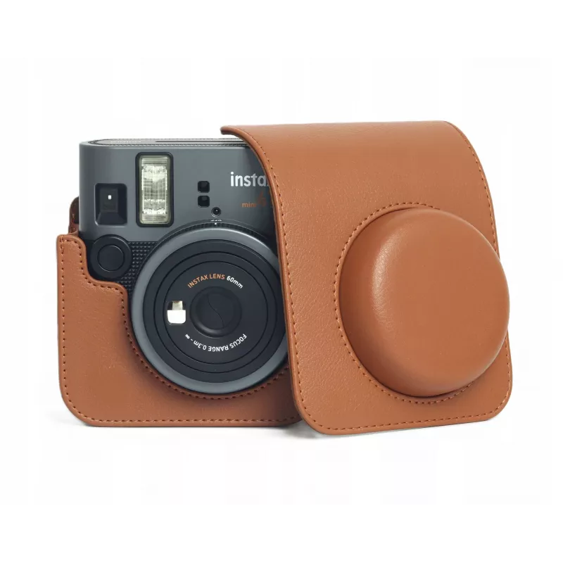 LOVEINSTANT Case für Fujifilm Instax Mini 41 Kamera, Braun