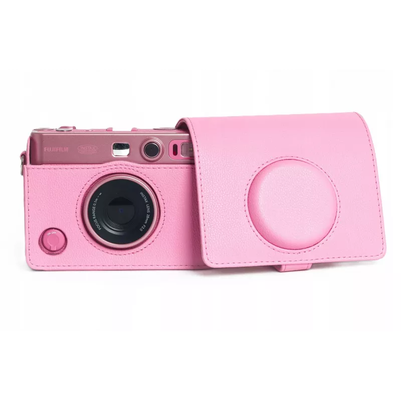 LOVEINSTANT Case Cover Pouch für Fujifilm Instax Mini Evo, Pink