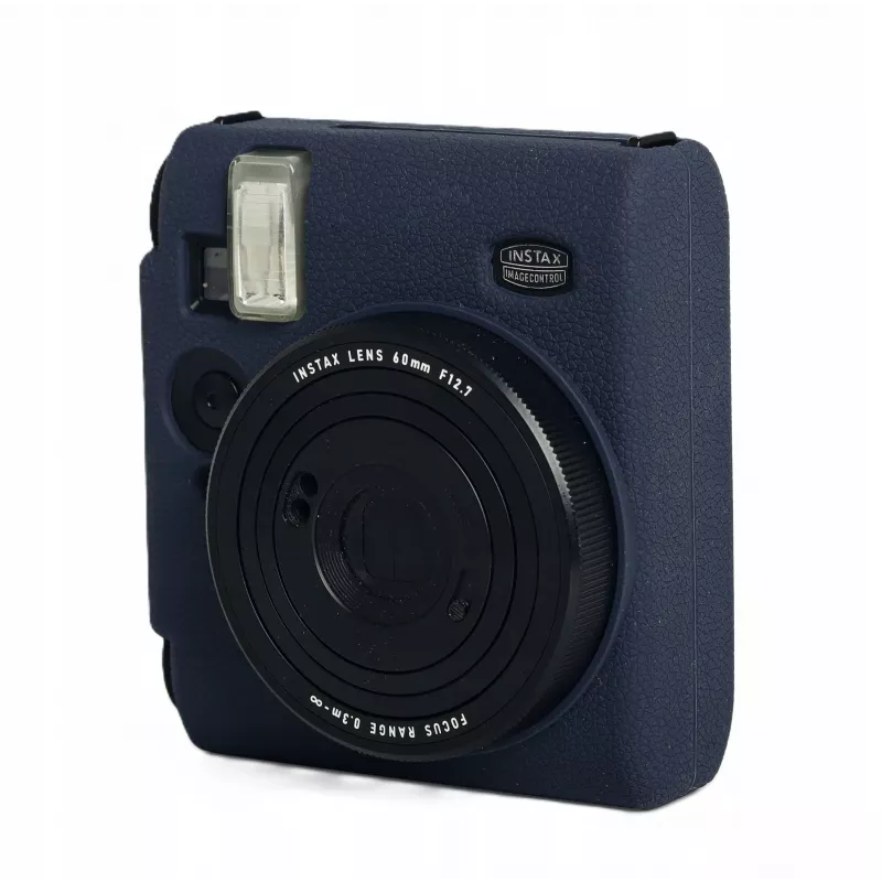 LOVEINSTANT Silikon-Schutzhülle für Fujifilm Instax Mini 99 - Marineblau