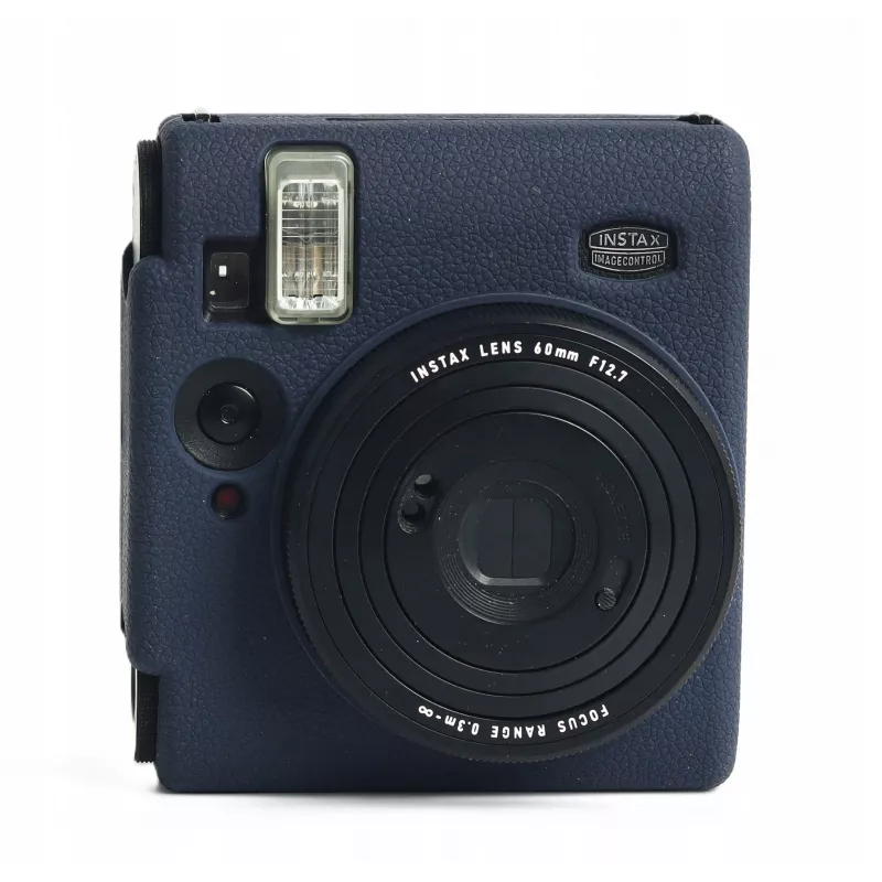 LOVEINSTANT Silikon-Schutzhülle für Fujifilm Instax Mini 99 - Marineblau