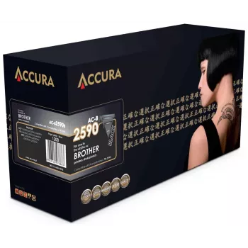 Accura Kompatible Tonerkartusche Brother TN-2590 Schwarz