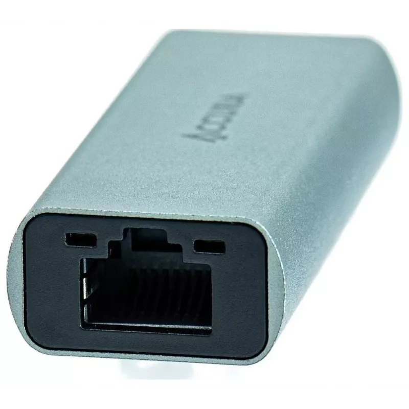 ACCURA USB-C auf RJ45 Gigabit Ethernet Adapter, Space Gray