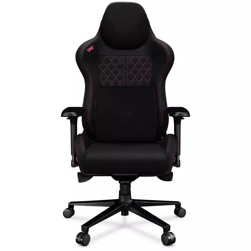 Yumisu 2050 Magnetic Bürostuhl, Stoff, Schwarz/Pink