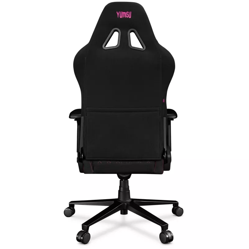 Yumisu 2050 Magnetic Bürostuhl, Stoff, Schwarz/Pink