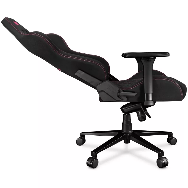 Yumisu 2050 Magnetic Bürostuhl, Stoff, Schwarz/Pink