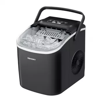 EUHOMY IM016 12kg Eiswürfelbereiter (Schwarz)