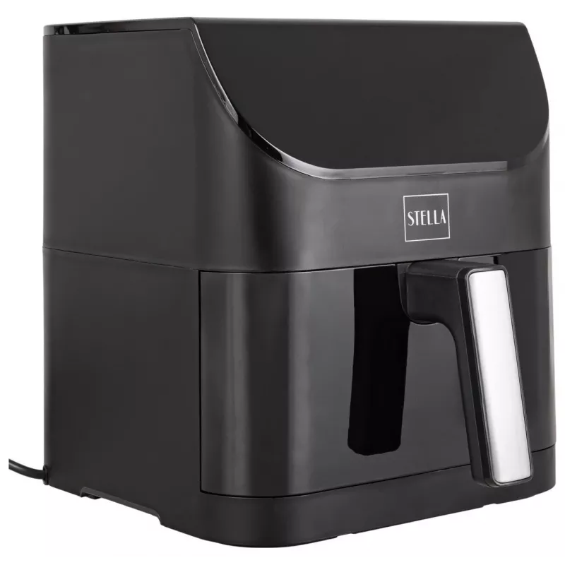 Stella Staf 1500-6-C 6 L Schnellkochtopf Schwarz