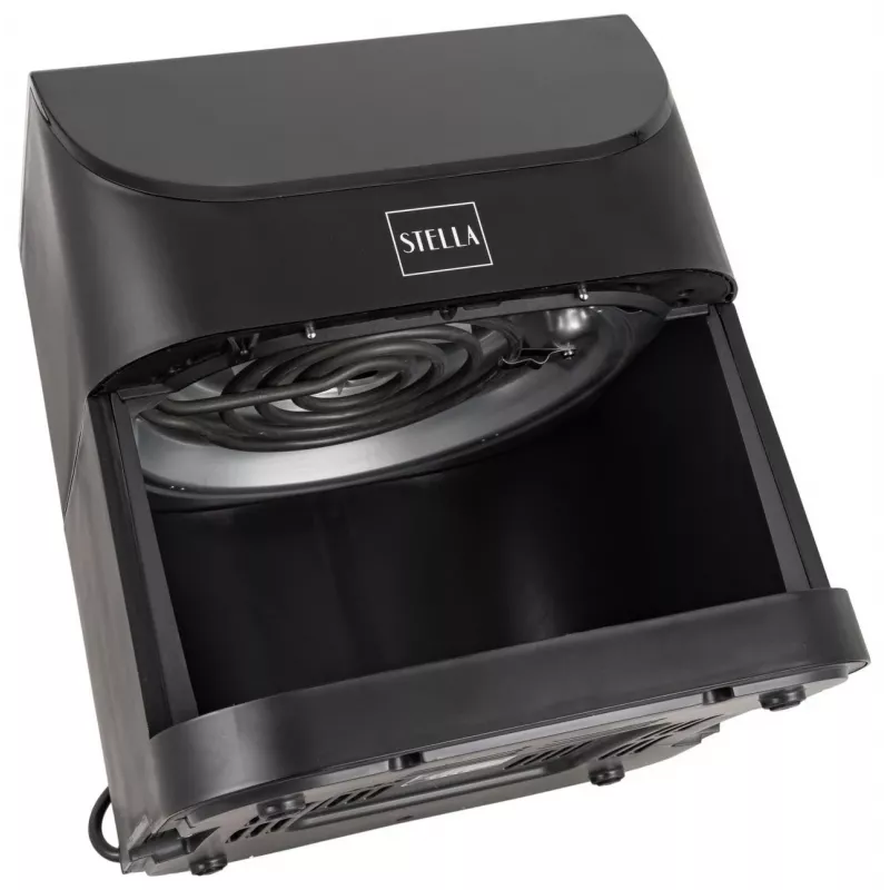 Stella Staf 1500-6-C 6 L Schnellkochtopf Schwarz