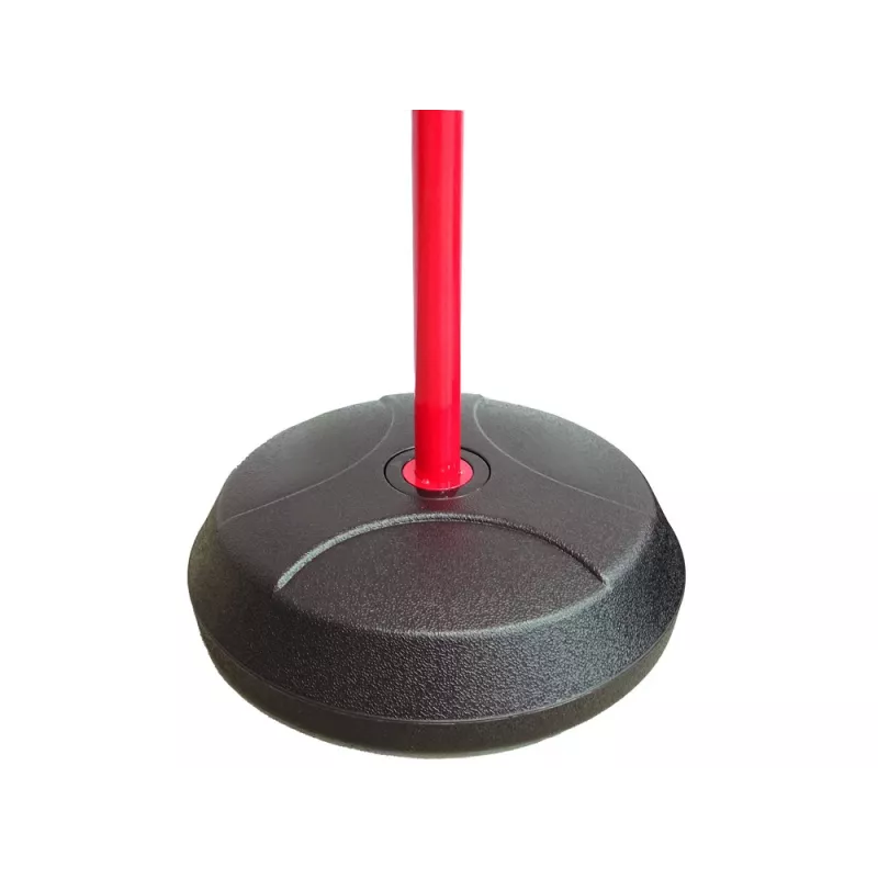 LEAN TOYS Verstellbarer Basketballkorb für Kinder Garten Ballkorb