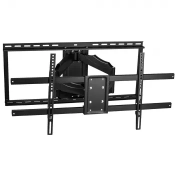 KINGMOUNT KG-1028 schwenk- und neigbare TV-Wandhalterung für Bildschirme von 42-100 Zoll, VESA 200x100 bis 800x400, bis 45,5 kg
