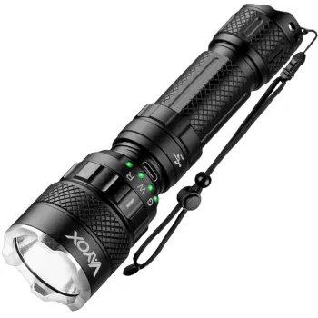 Vayox VA0099 LED Taschenlampe 1500 Lumen CREE XHP50 USB-C wiederaufladbar