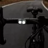 Vayox VA0155 Fahrradlicht-Set, vorne 2 LED + hinten 12 LED