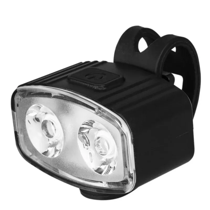 Vayox VA0155 Fahrradlicht-Set, vorne 2 LED + hinten 12 LED